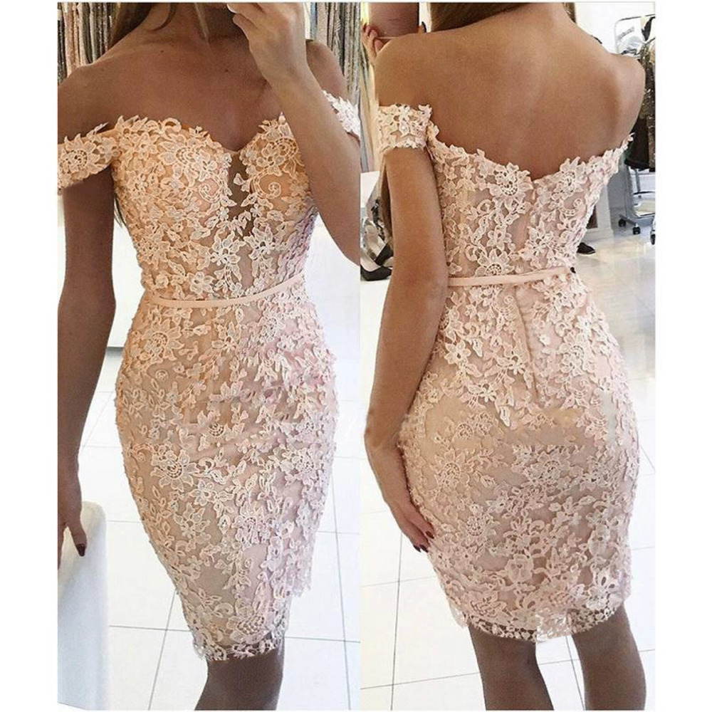 Zara European Lace Off Shoulder Dress Sale - Picture 3 of 6